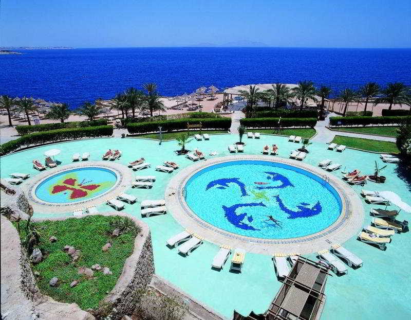 Dreams Beach Resort - Sharm El Sheikh Eksteriør billede The pool at the Hilton Sharm El Sheikh